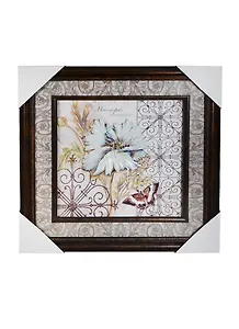 Декоративная картина из ПВХ (объемное литье) в рамке из МДФ (29370) (36х66)