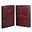 Ежедневник недат. А5+ 160л 175*245 "Аллигатор" бордовый, кожзам, тв.переплет, обл.поролон, блинтовое тиснение, офсет, ляссе, подар.упаковка — 3054994 — 2