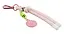 Брелок с подвеской Yoi, Smile, розовый 18 см — 3010185 — 2