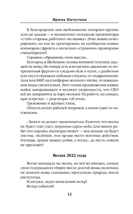 Книга Шебекинский дневник (Ирина Пичугина) — 13