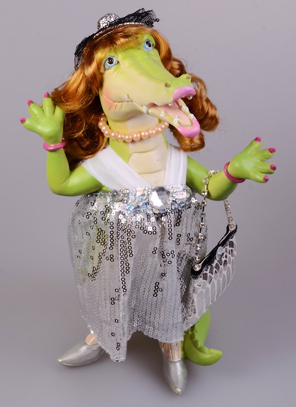 Фигурка Леди-крокодил (19,0х15,5х29,5) (57025) 2570879 — 1