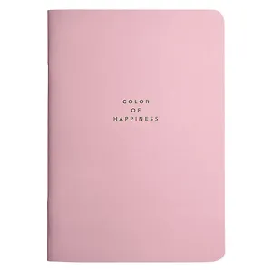 Тетрадь 40л кл. "Block", розовый, скрепка, карт.обл., микротекстурирование, ламинация