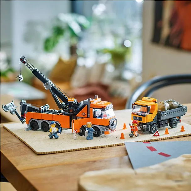 LEGO City: Тяжёлый эвакуатор с краном, 793 детали (60467) 3121262 — 3