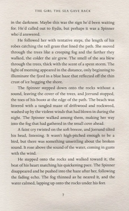Книга The Girl the Sea Gave Back (Эдриенн Янг) — 5