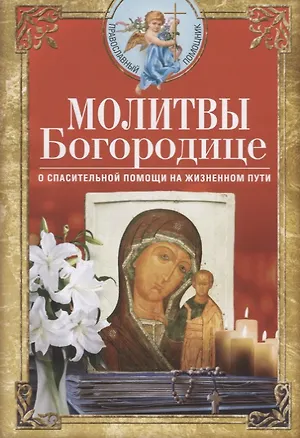 Книга Молитвы Богородице о спасительной помощи на жизненном пути (Вера Светлова)