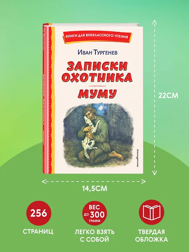 Книга Записки охотника. Муму (ил. Ел. Бём, М. Фёдорова) (Иван Тургенев) — 9