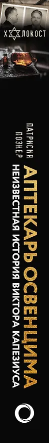 Книга Аптекарь Освенцима. Неизвестная история Виктора Капезиуса (Патрисия Познер) — 3