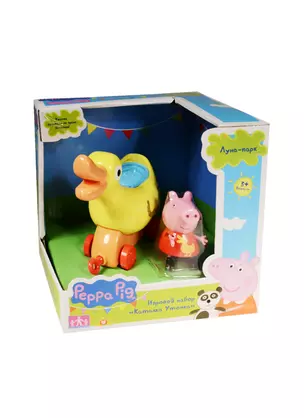 Игровой набор Росмэн т.м. Peppa Pig Каталка Уточка с фигурками — 2547977 — 1