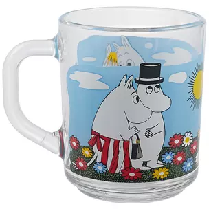 Кружка Moomin/Муми-тролли (стекло) (200мл) — 2910724 — 1