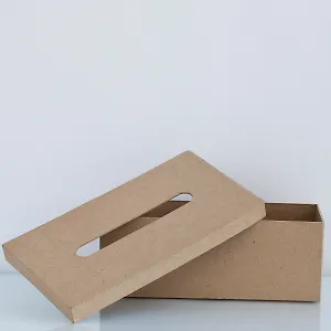 Фигурка из папье-маше коробка-салфетница (AC657) (9х25х14см)