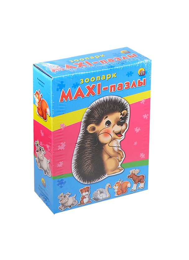 Макси-пазлы Зоопарк (ПМ-1813) (6 картинок) (Рыжий кот) (3+) 2416275 — 1