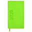 Еженедльник дат. 2025г. 64л 85x145 "Канвас микро", салатовый, карманный, вертик, кожзам, тв.переплет, блинт.тиснение, офсет, ляссе — 3054807 — 1