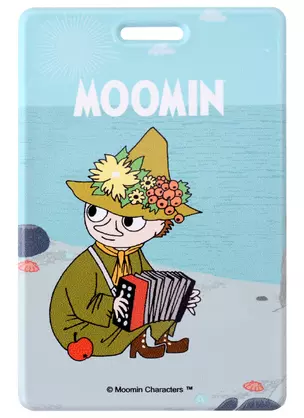 Чехол для карточек вертикальный MOOMIN Снусмумрик с гармошкой — 2938007 — 1