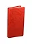 Записная книжка А6- 96л кл. "Fiore" красная, иск.кожа, двойное ляссе, In Folio — 229872 — 2