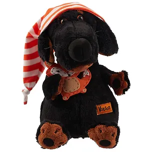 Мягкая игрушка Такса Ваксон в колпачке и с лисичкой (25 см) (Vaks25-008) 2630020