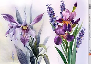 ЧИП АРТ Декупажная карта "Античная богиня" формат А4