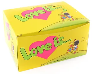 Жевательная резинка Love is/Лав из... Кокос/Ананас в асс.""