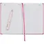 Ежедневник недат. А5 120л "Виннер" розовый, кожзам, мягкий переплет, блинт.тисн, шелкография, офсет, ляссе — 2943837 — 3