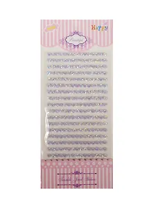 Стразы цветочки перелив бело-голубой (11096303) (3+) (упаковка)