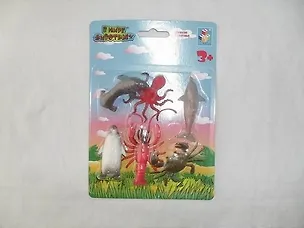 Набор В мире животных Морские животные (Т53835) (6шт) (блистер) 2298922