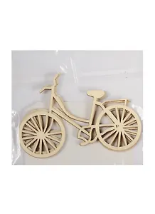 Лазерные вырубки из дерева Велосипед (SCB4400115) (8х5см) (2шт.) (ScrapBerry's) (упаковка)