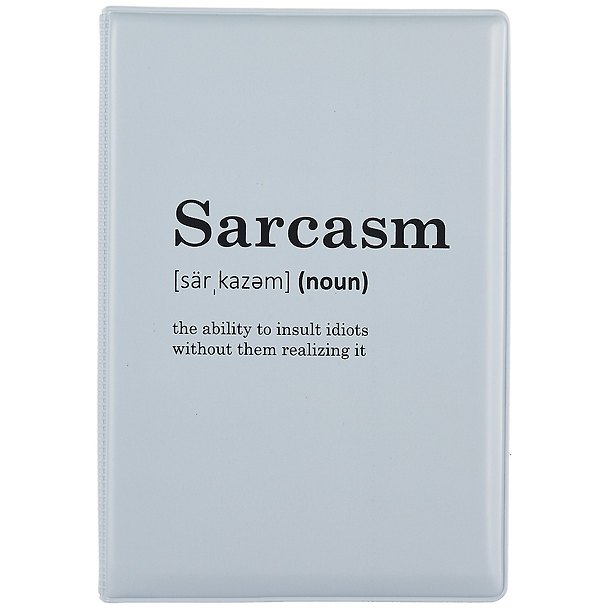 Обложка на паспорт «Sarcasm» 2943475 — 1