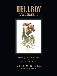 Hellboy Library Volume 1: Seed of Destruction and Wake the Devil Хеллбой Том 1: Семя разрушения и Пробуждение дьявола / Книги на английском языке