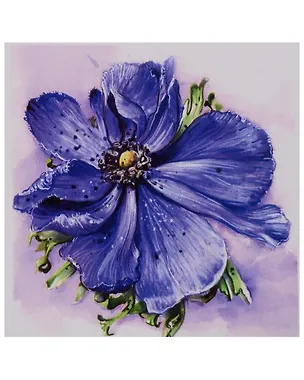 Набор для творчества Алмазная мозаика "Анемона", 30 х 30 см 3021266