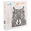 Пазл Оригами, 360 эл., 47,5*47,5см., Серия Арт-терапия Этника, Волк — 2583090 — 2