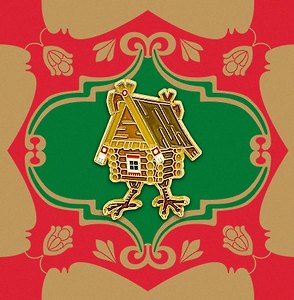Значок «Избушка», металл