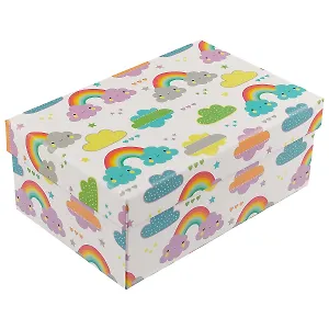 Подарочная коробка «Rainbow clouds», 21 х 14 см