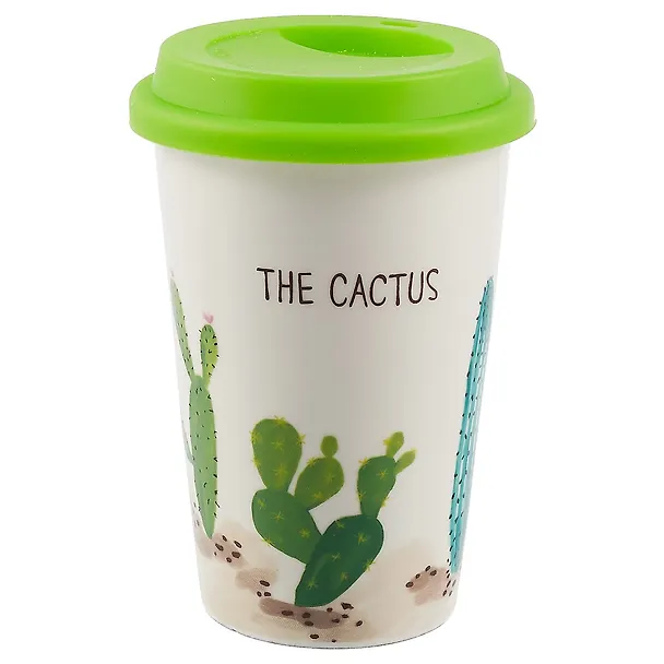 Стакан керамический The Cactus (ПВХ бокс) (ТС2017-18) 2590711 — 1