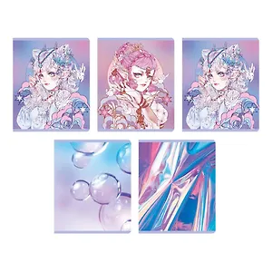 Тетрадь в клетку Listoff, "Волшебные переливы (Эксклюзив)", 48 листов, в ассортименте