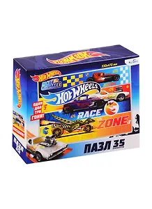Пазл Гонка Hot Wheels 35 элементов 05855