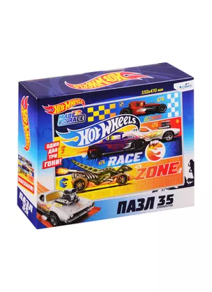 Пазл Гонка Hot Wheels 35 элементов 05855 — 2820206 — 1