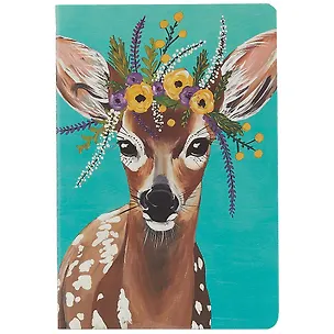 Тетрадь в клетку Floral wreath, А5, 24 листа, в ассортименте 249465