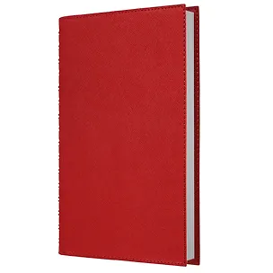 Ежедневник недат. А5 152л "Today. Красный" , интегр.переплет, иск.кожа, евроспираль, карман, петля д/ручки, тонир.блок, ляссе, инд.уп 3113569