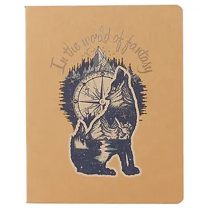 Тетрадь в клетку Academy Style, "Мир фантазии", 48 листов, в ассортименте 246891