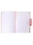 Ежедневник недат. А5 136л "Snap book. No 1" розовый, иск.кожа, интегр.переплет, клапан, офсет, ляссе — 2943951 — 2