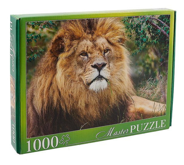 Пазл Masterpuzzle 1000 эл. Африканский лев ГИМП1000-6884 346818 — 1