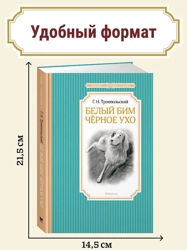 Книга Белый Бим Чёрное ухо (Гавриил Троепольский) — 6