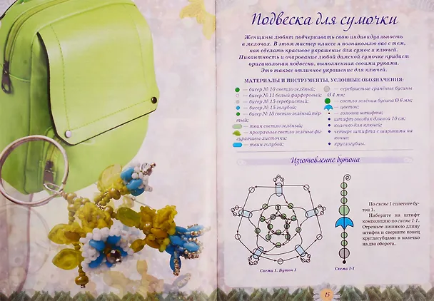 Книга Бисерный декор () — 3