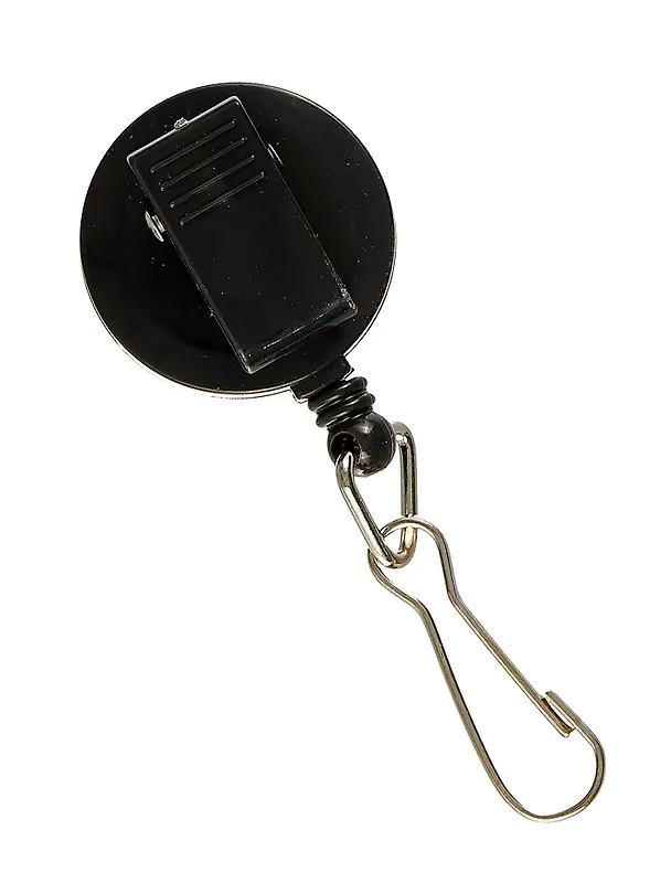 Держатель для бейджей с карабином и клипом, до 80 см, Durable 310911 — 2