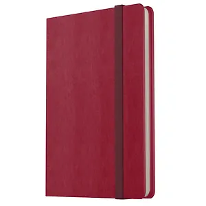 Записная книжка А7 80л лин. "Joy Book. Пряное вино" иск.кожа, тонир.блок, скругл.углы, ляссе, резинка, карман на задн.форзаце