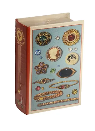 Шкатулка-книга сейф МДФ Украшения (39520) (17х11х5) 2519391