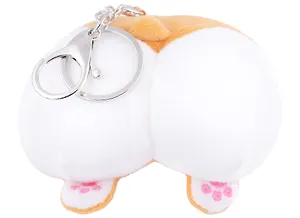 Брелок Хвостик Корги (текстиль) (11см) (12-01669-63429)