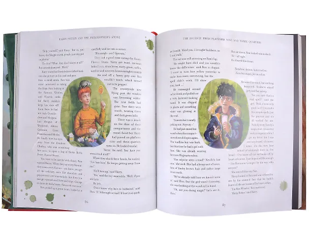 Книга Комплект Harry Potter : The illustrated collection (3 книги в футляре) (Джоан Кэтлин Роулинг) — 10