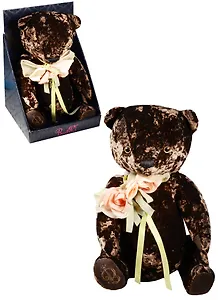 Игрушка мягкая Budi Basa, мягконабивная Медведь БернАрт-коричневый 30см