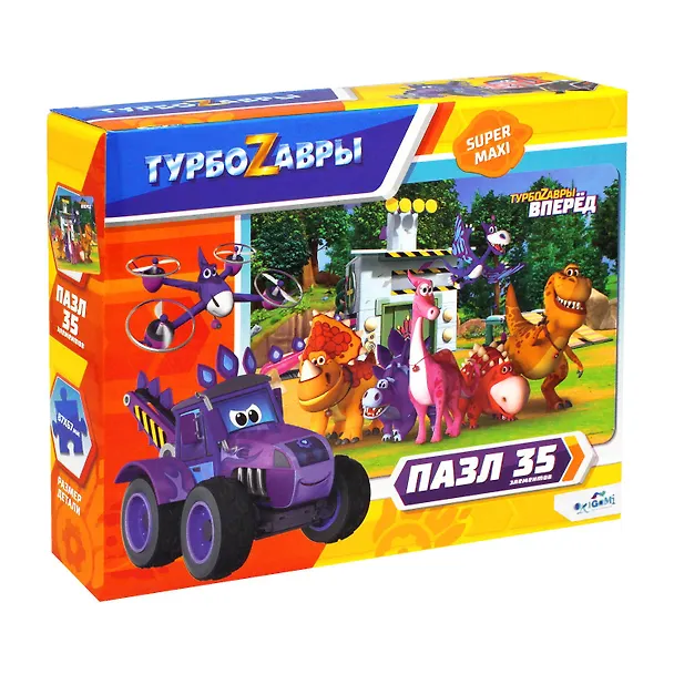 Пазл Турбозавры Вид 1.35эл 06339 2835070 — 1
