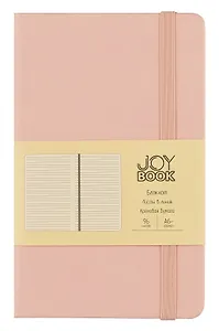 Записная книжка А6- 96л лин. "JOY BOOK. Сахарная вата" 7БЦ, иск.кожа, тонир.форзац, тонир.блок, скругл.углы, сшит.блок, ляссе, резинка, карман на задн.форзаце